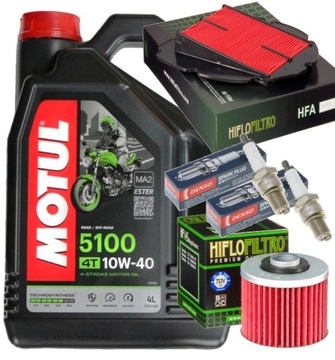 ZESTAW MOTUL FILTRY ŚWIECE YAMAHA TDM900 02-12