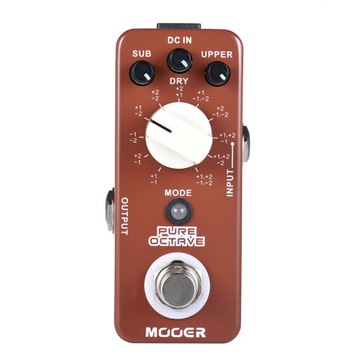 Педаль эффектов MOOER PURE OCTAVE Mini Octave для гитары