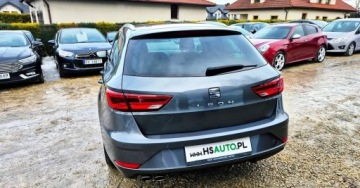 Seat Leon III ST Facelifting 1.4 EcoTSI 150KM 2018 Seat Leon BENZYNA AUTOMAT KAMERA skora alcantara 2x pdc serwis aso, zdjęcie 15