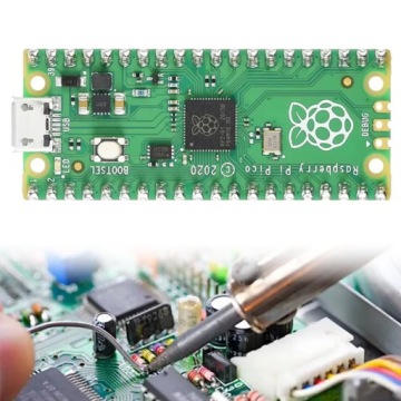 Raspberry PI PICO RP 2040 32-битный Cortex с контактами RP2040