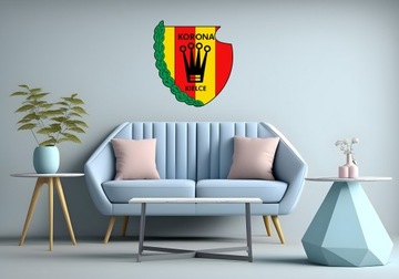 Herb Korona Kielce na ścianę prezent szyld dla fana klubu dla chłopaka męża