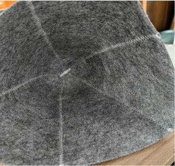 BANI ЗАЩИТНАЯ ШАПКА ДЛЯ САУНЫ, ВОЙЛОЧНАЯ, ТОЛСТАЯ, КОЛОКОЛЬЧИК, УНИВЕРСАЛЬНАЯ