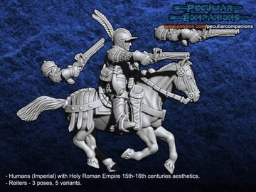 The Empire Reiters Pistoliers - x1