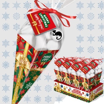 OKAZJA! PIANKI MARSHMALLOW smak LODY WANILIOWE ŚWIĘTA BOŻE NARODZENIE 70g