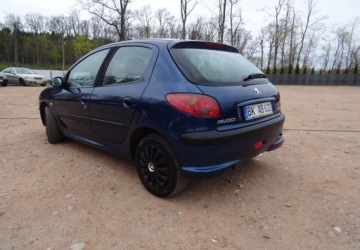 Peugeot 206 Hatchback 1.4 i 75KM 2008 Peugeot 206 1.4ben,klima,el.szyby,oplanony 1.4 Benzyna 75KM, zdjęcie 12