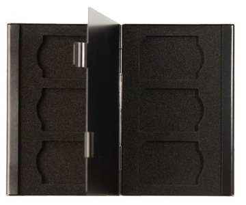 КОРОБКА ДЛЯ 6 КАРТ ПАМЯТИ SD SDXC SDHC