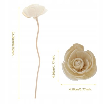 Диффузор из ротанга для ароматерапии 6 шт.