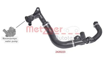 METZGER AUTOTEILE 2420223 PŘÍVOD OHEBNÝ CHLADIČŮ