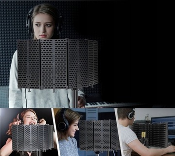 АКУСТИЧЕСКАЯ КАБИНА MOZOS ДЛЯ ЭКРАННОЙ КРЫШКИ МИКРОФОНА