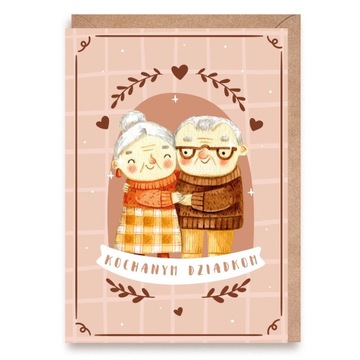 Kartka dla Dziadków - Dzień Babci i Dziadka