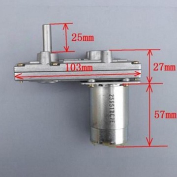 1x мотор-редуктор Takanawa RS-555 12-24 В для