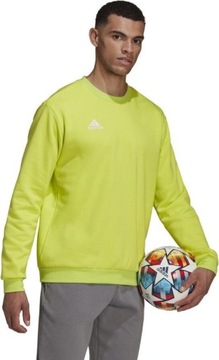 BLUZA MĘSKA ADIDAS ENTRADA 22 SPORTOWA LIMONKOWA rozmiar XL