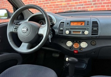 Nissan Micra 2003 Nissan Micra Automat Klima czujniki Gwarancja w cenie Warszawa VKAA 1.2, zdjęcie 5
