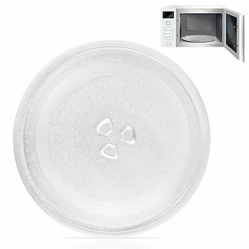 Szklany talerz obrotowy do kuchenki mikrofalowej 24,5 cm