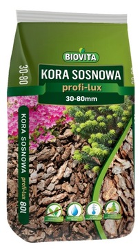 KORA SOSNOWA GRUBA SORTOWANA OGRODOWA OGRÓD 80l