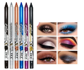 Cienie Do Powiek Kredce kredka konturówka eyeliner Perłowe 6 szt #C