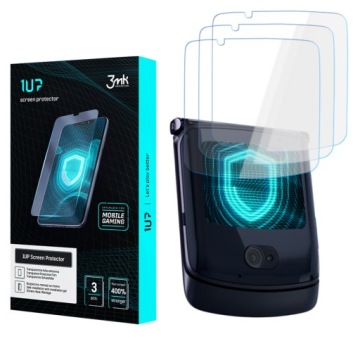 3x Fólie 3mk pro Motorola Razr 5G (přední strana)