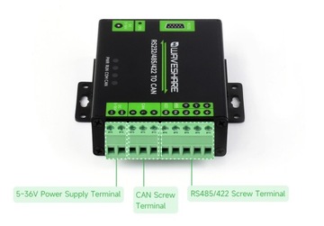 RS232/485/422 — преобразователь с множественной защитой CAN Modbus RTU
