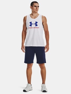 KOSZULKA MĘSKA UNDER ARMOUR BEZRĘKAWNIK SPORTOWY WIOSENNY BAWEŁNA 1329589