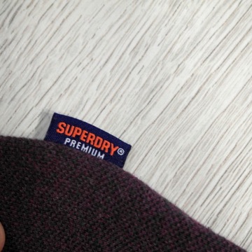 SUPERDRY _ ŚWIETNA KOSZULKA POLO Z LOGO _ S/M