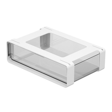 Table Hidden Slide Out Storage Mounted Desktop L