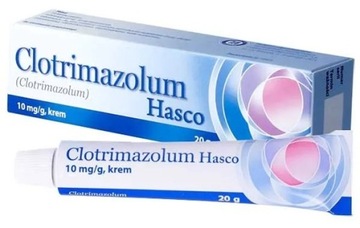HASCO Clotrimazolum Klotrimazol krem grzybica 20 g