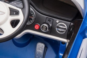 АВТОМОБИЛЬНЫЙ АККУМУЛЯТОР 2x45W BENTLEY ДЛЯ ДЕТЕЙ ДИСТАНЦИОННЫЙ 2.4G EVA КОЖА LED LED