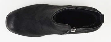 VINCEZA Botki Czarne Zamsz 10777 40
