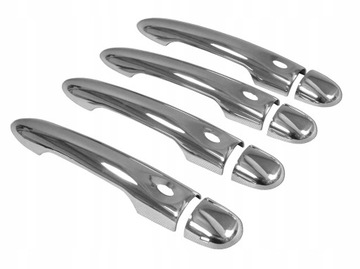 Renault Megane 3 2010+ Накладки на ручки дверей БЕЗ КЛЮЧЕЙ