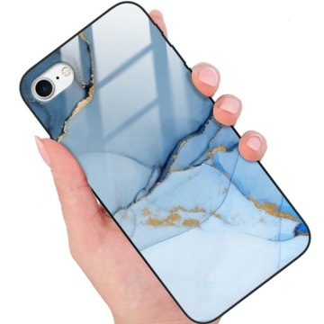 ETUI GLASS DO IPHONE 7 MARMUREK CASE RÓŻNE WZORY