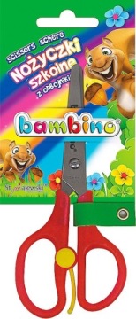 Ножиці Шкільні Класичні З Обмежувачем Bambino