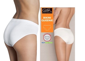 FIGI GATTA BIKINI QUEENIE BEZSZWOWE BIAŁE XL