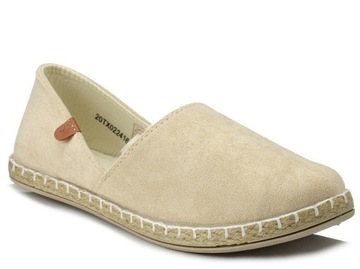 Buty espadryle damskie slip-on tekstylne News 2416 38