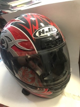 Kask HJC Helmets czerwono czarny ECE R 22-05 XL