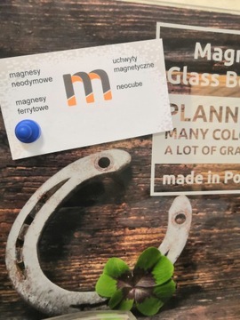 MAGNES NEODYMOWY DO TABLIC PIONEK 12x20 8SZT MOCNY