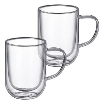 Komplet 2 kubków / szklanek termicznych Mia 400 ml