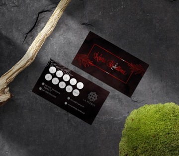 Дисконтные карты, позолоченные карты, фольга soft touch + красная фольга, 500 шт.