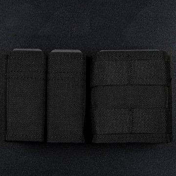 Сумка для аксессуаров в стиле милитари со вставкой Molle и многофункциональным карманом.