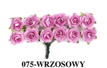 Цветы из бумаги на проволоке диаметром 2 см/12 шт, 16 цветов.