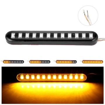 KIERUNKOWSKAZY DYNAMICZNE PŁYNĄCY LED 12V