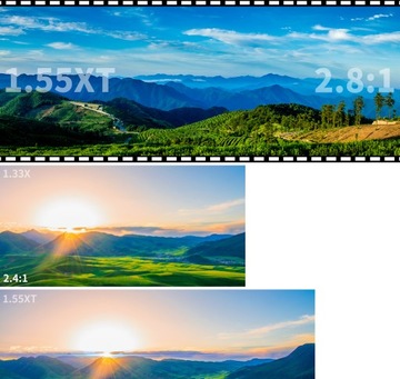 Obiektyw Anamorficzny Anamorphic Lens 1.55x / ULANZI do Telefonu na Telefon