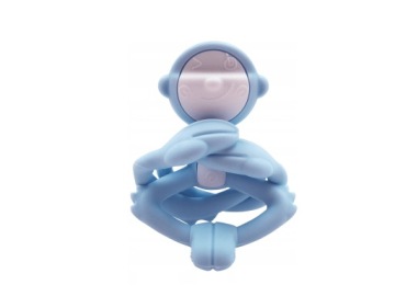 Прорезыватель для зубов Mombella Monkey, голубой