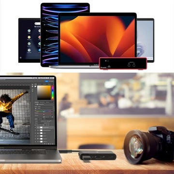 Компактный концентратор USB-C Belkin для ноутбука, AVC018 для 4 портов USB-C 3.2 Gen 2, 10 Гбит/с