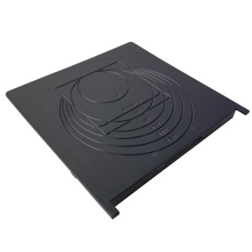 Klapka pod rurę do osadnika grafit (A) 7021 Galeco