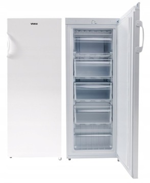 ZAMRAŻARKA SZUFLADOWA TANIA WOLNOSTOJĄCA VIVAX 157L 5 SZUFLAD 142cm