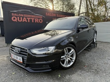 Audi A4 B8 Avant Facelifting 2.0 TDI 177KM 2012 Audi A4 S-Line. Skóra. Ledy.