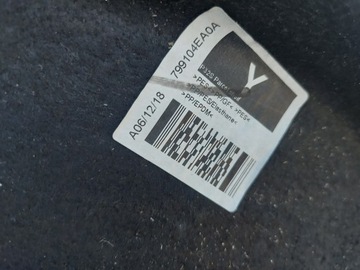 NISSAN QASHQAI J11 2014- POLIČKA KUFRU