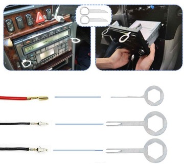 СЪЕМНИКИ НАБОР СЪЕМНИКОВ КЛЮЧИ ДЛЯ СНЯТИЯ ОБИВКИ РАДИОПРИЕМНИКА 19