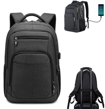 РЮКЗАК САМОЛЕТА 33X20X46 СМ РУЧНАЯ КЛАДЬ С USB-ПОРТОМ