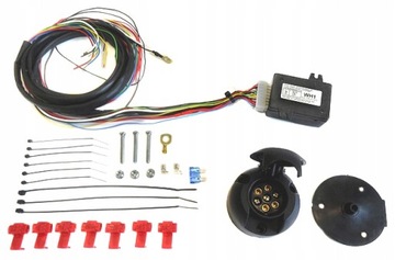 ЖЕСТКИЙ БУКСИРОВОЧНЫЙ КРЮК + МОДУЛЬ ДЛЯ VW CADDY 2004-2020 гг.